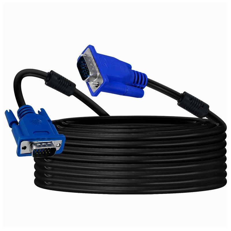 GENERICO - CABLE VGA DE 15 METROS CONECTOR MONITOR