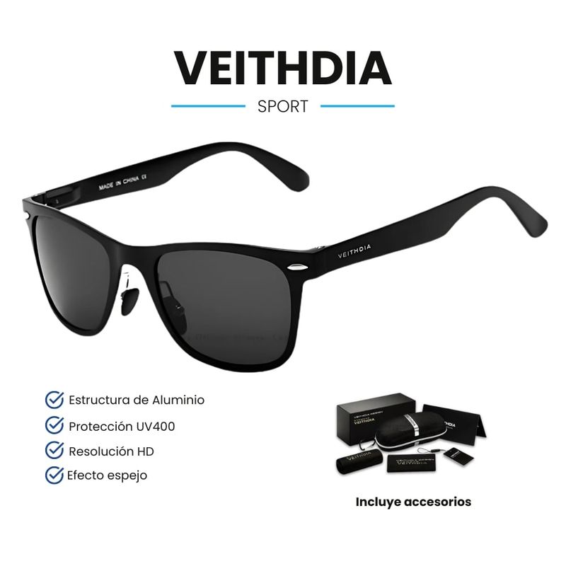 VEITHDIA - Lentes de Sol VEITHDIA Sport - Polarizados - UV400