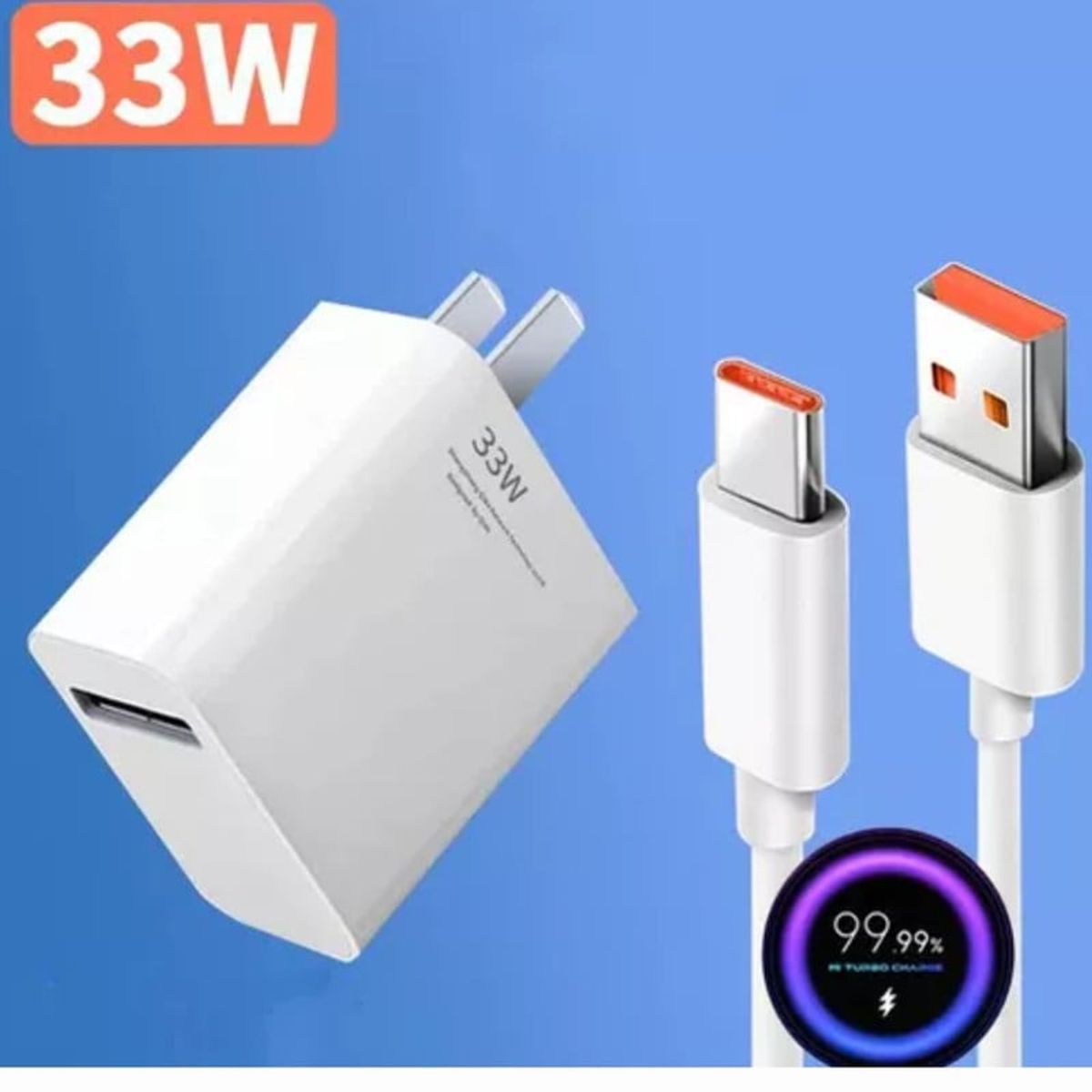 XIAOMI - Cargador Xiaomi 33W Para Redmi Note 10 - Original