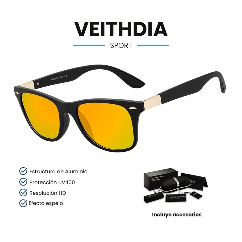 VEITHDIA - Lentes de Sol VEITHDIA Sport - Polarizados - UV400