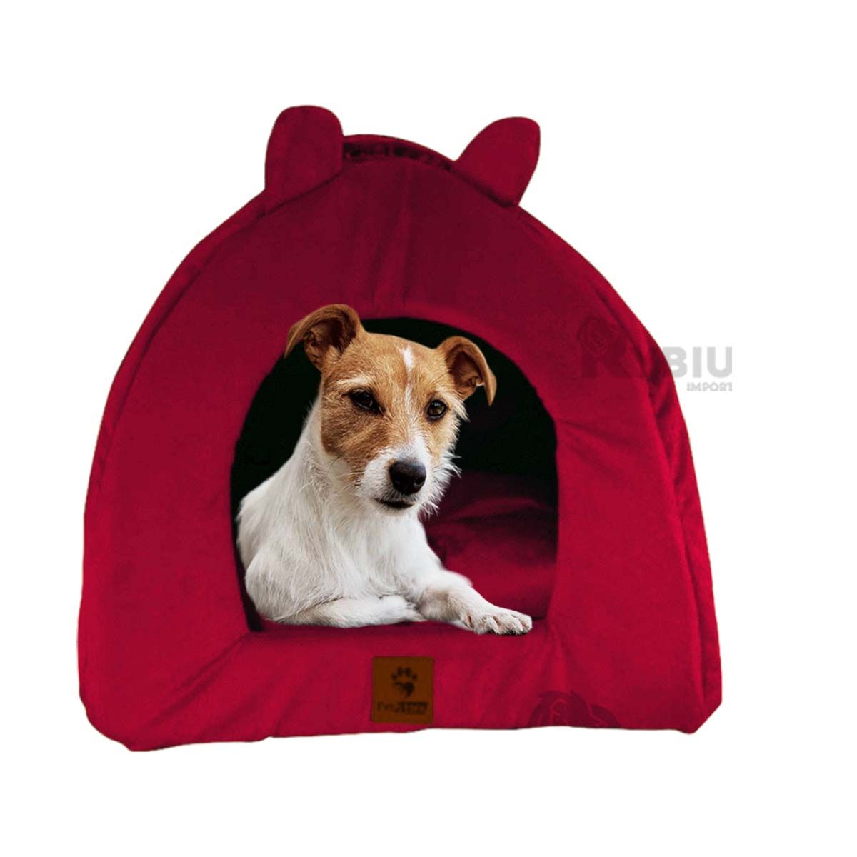 RYBIU IMPORT - Colchon Suave y Duradera de Can Talla S Guinda Y+Agendita