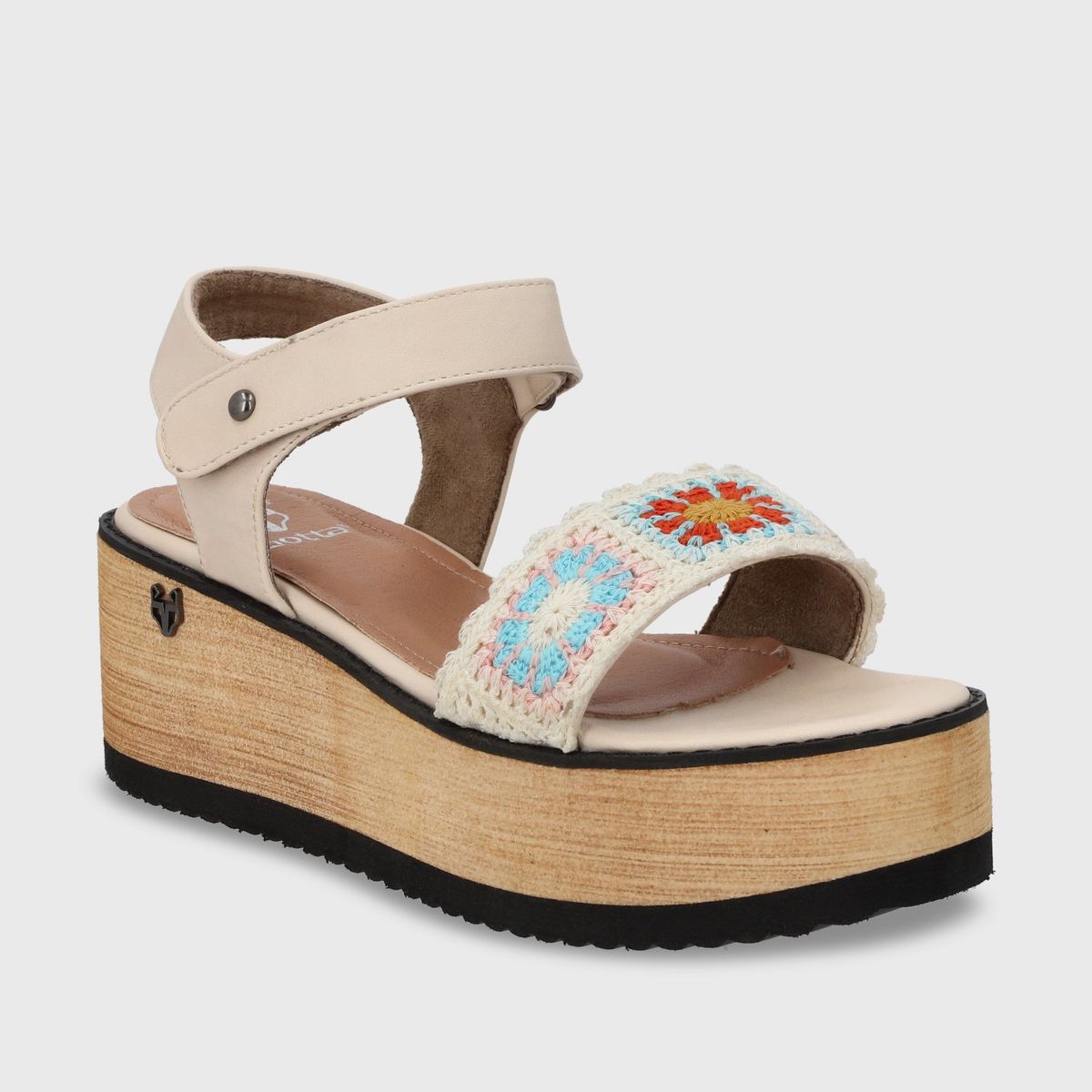 GOTTA - Sandalia Plataforma Multicolor Mujer 15616 Gotta
