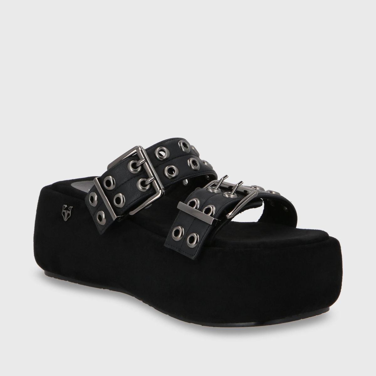 GOTTA - Sandalia Plataforma Negra Mujer 55961 Gotta
