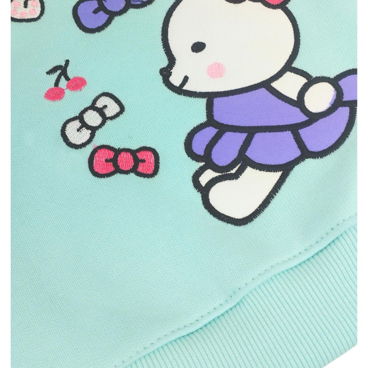 GENERICO - Conjunto Franela reactiva - 2 piezas - Conejita - Verde agua