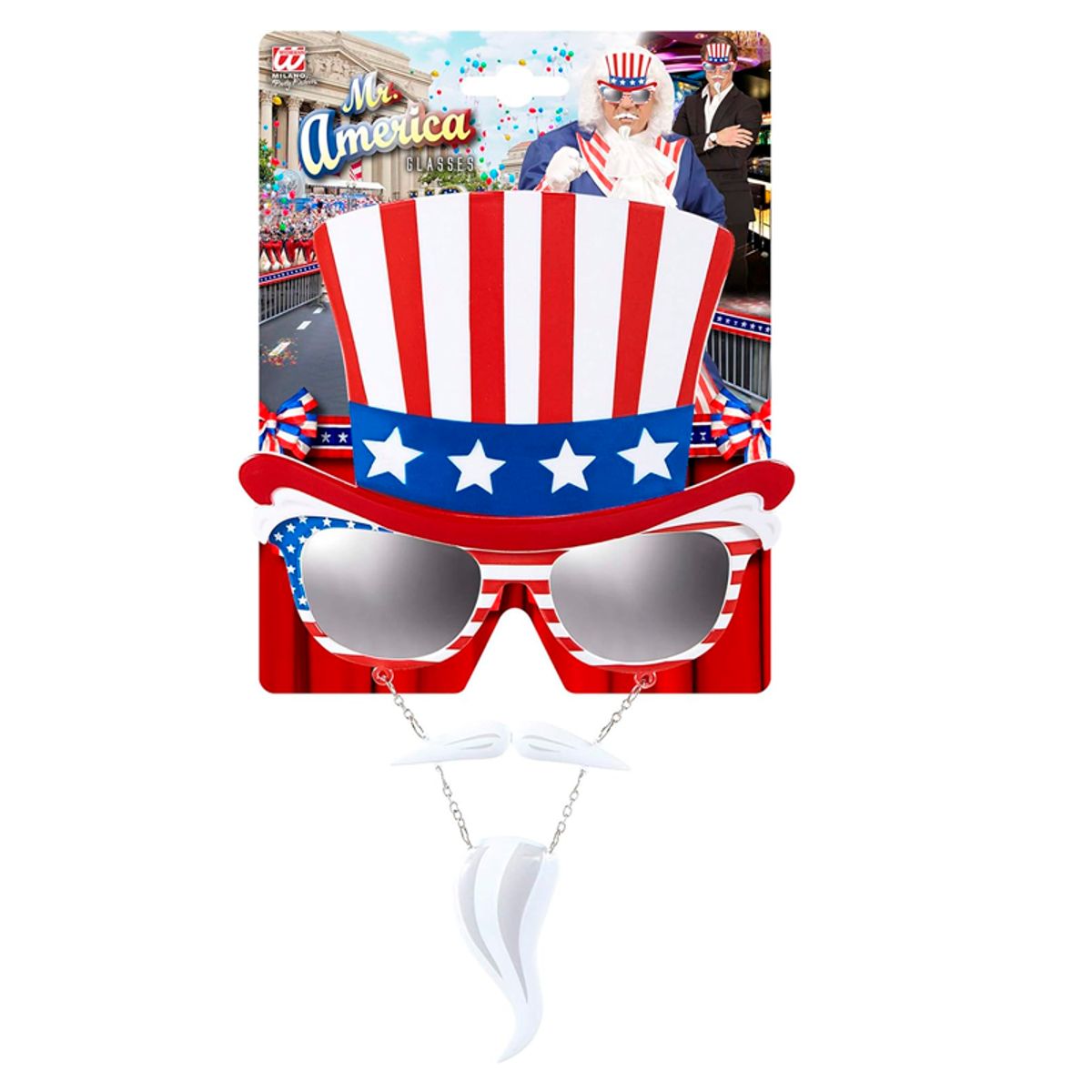 GENERICO - Lentes Tio Sam para Cotillón - Halloween