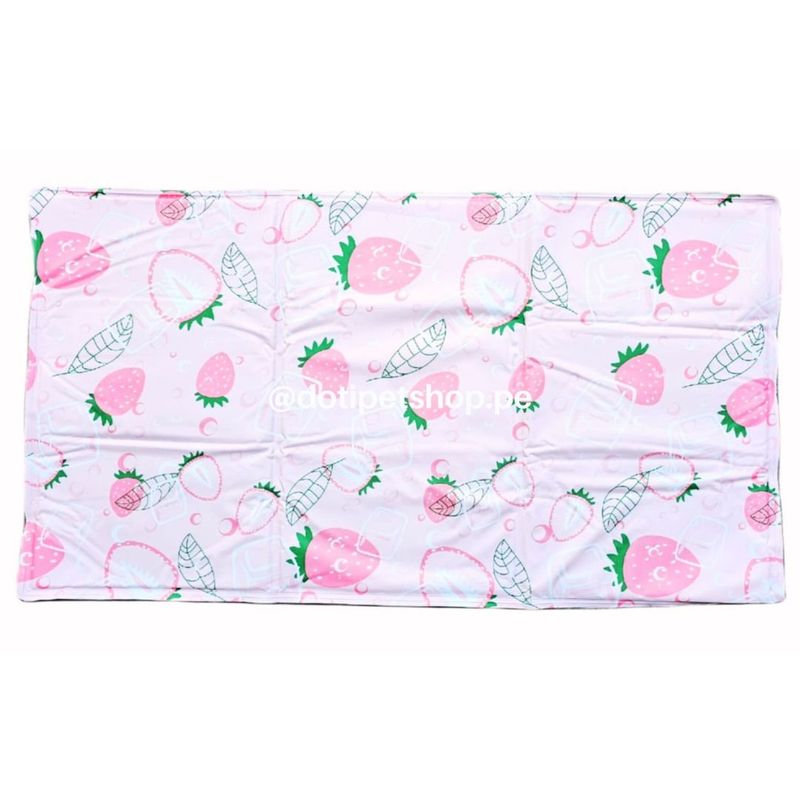 GENERICO - Manta refrigerante Pet Cool Mat L 90x50 cm - Rosa
