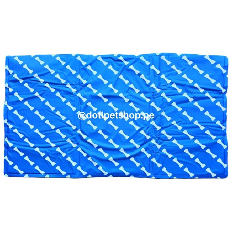 GENERICO - Manta refrigerante Pet Cool Mat XXL 120X80 cm - Blue