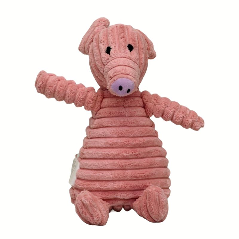 GENERICO - PELUCHE PARA PERRO MODELO CERDO RESISTENTE A MORDEDURAS