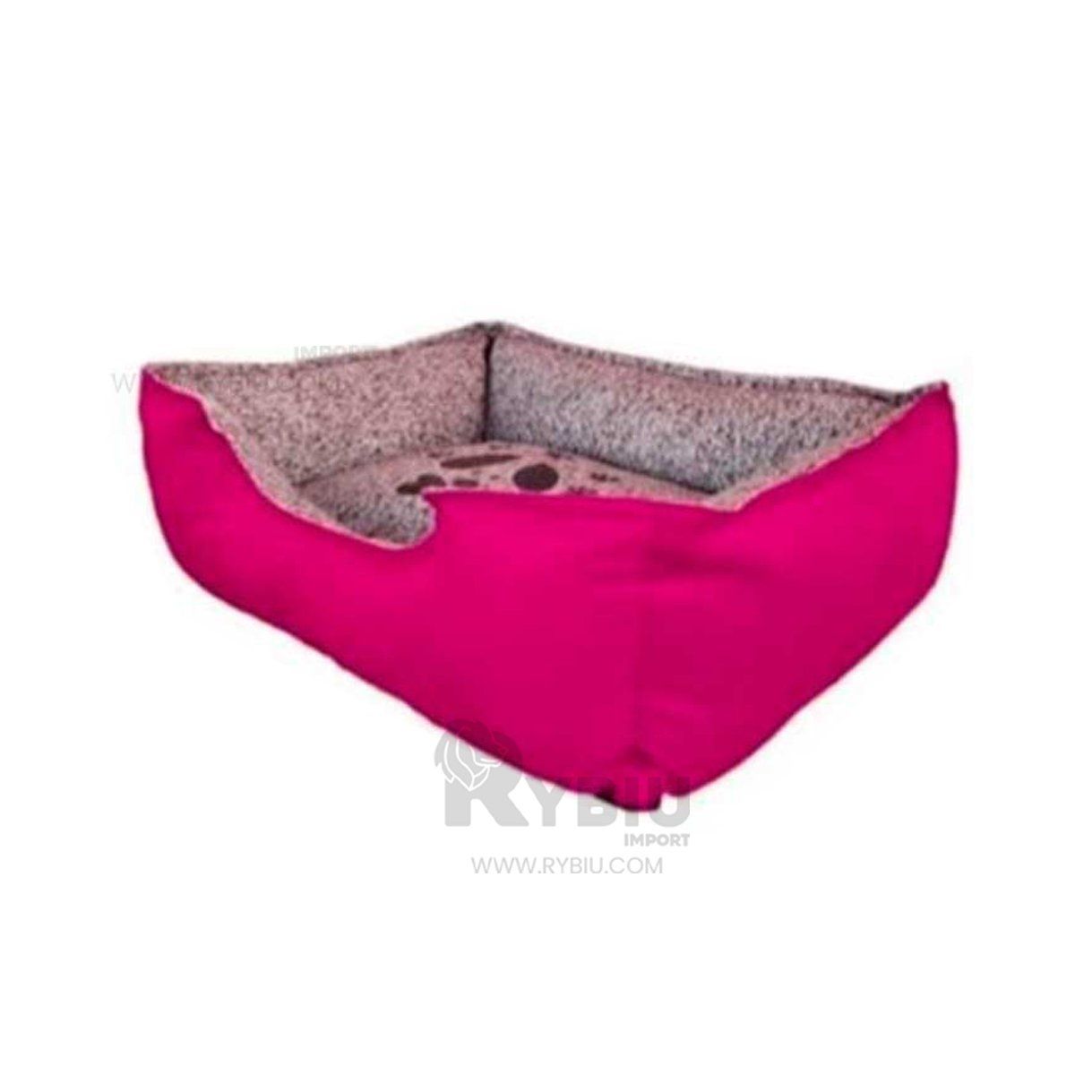 GENERICO - Colchon de Mascota Talla M en Fucsia Y+Envoltorio de Regalo