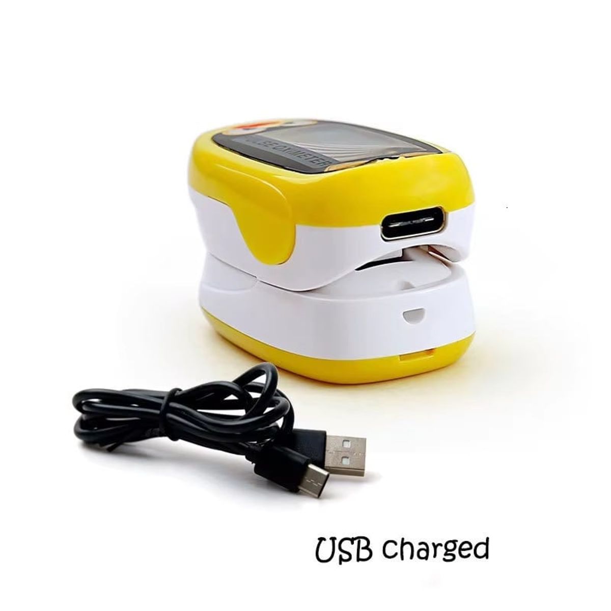 GENERICO - OXIMETRO PEDIATRICO NEONATAL CON USB Y COLGADOR ANIMADO