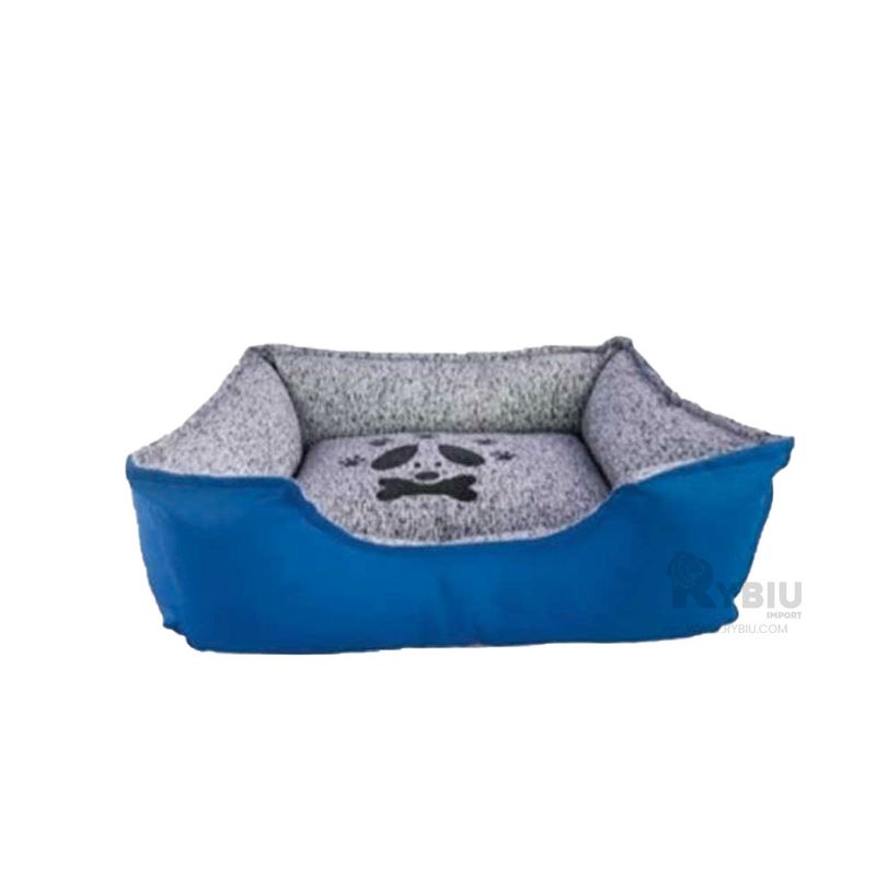 GENERICO - Cama para Perro Mediano en Talla L de Color Azul