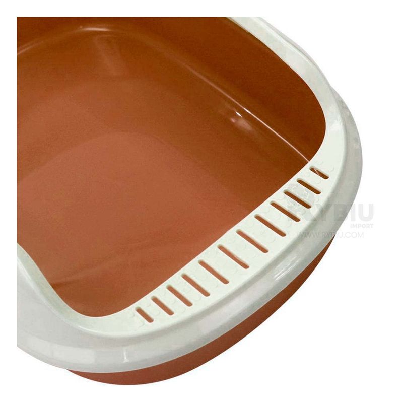 RYBIU IMPORT - Caja Arenera con Flanco Medio en Marron Y+Gift MiniAgenda