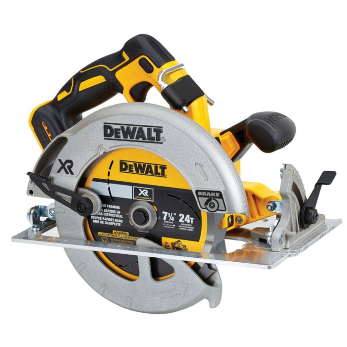 DEWALT - Sierra Circular 7 1/4" 20V Xr 5500 Rpm Baretool Dewalt DCS570B ( Bateria y cargador no incluido)