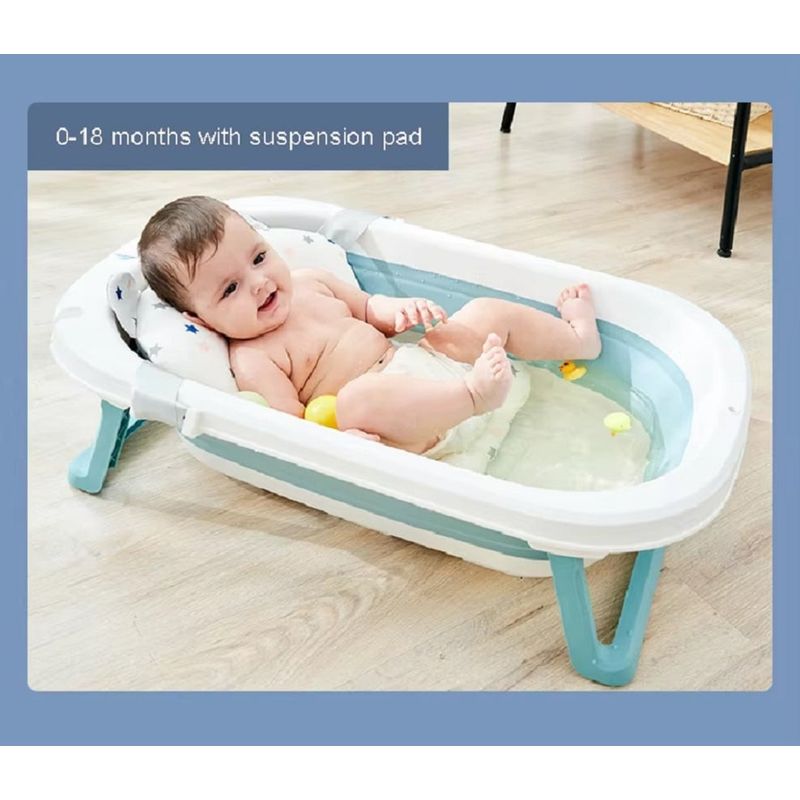 GENERICO - Bañera Plegable para Bebes Portatil Color Rosado