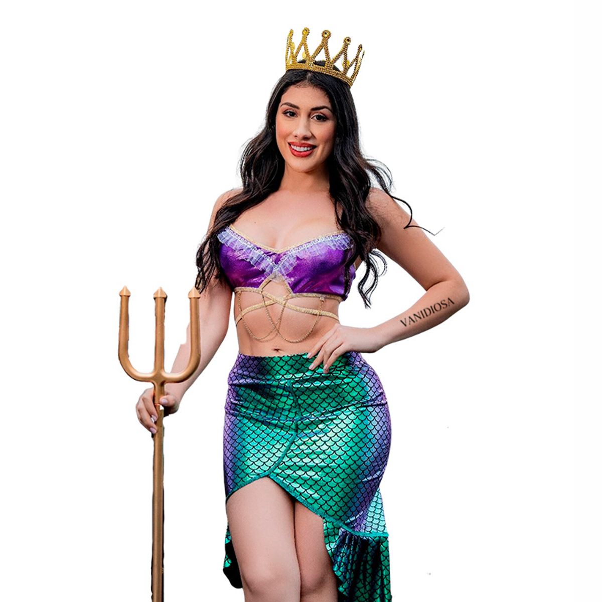 GENERICO - DISFRAZ DE LA SIRENITA PARA MUJER