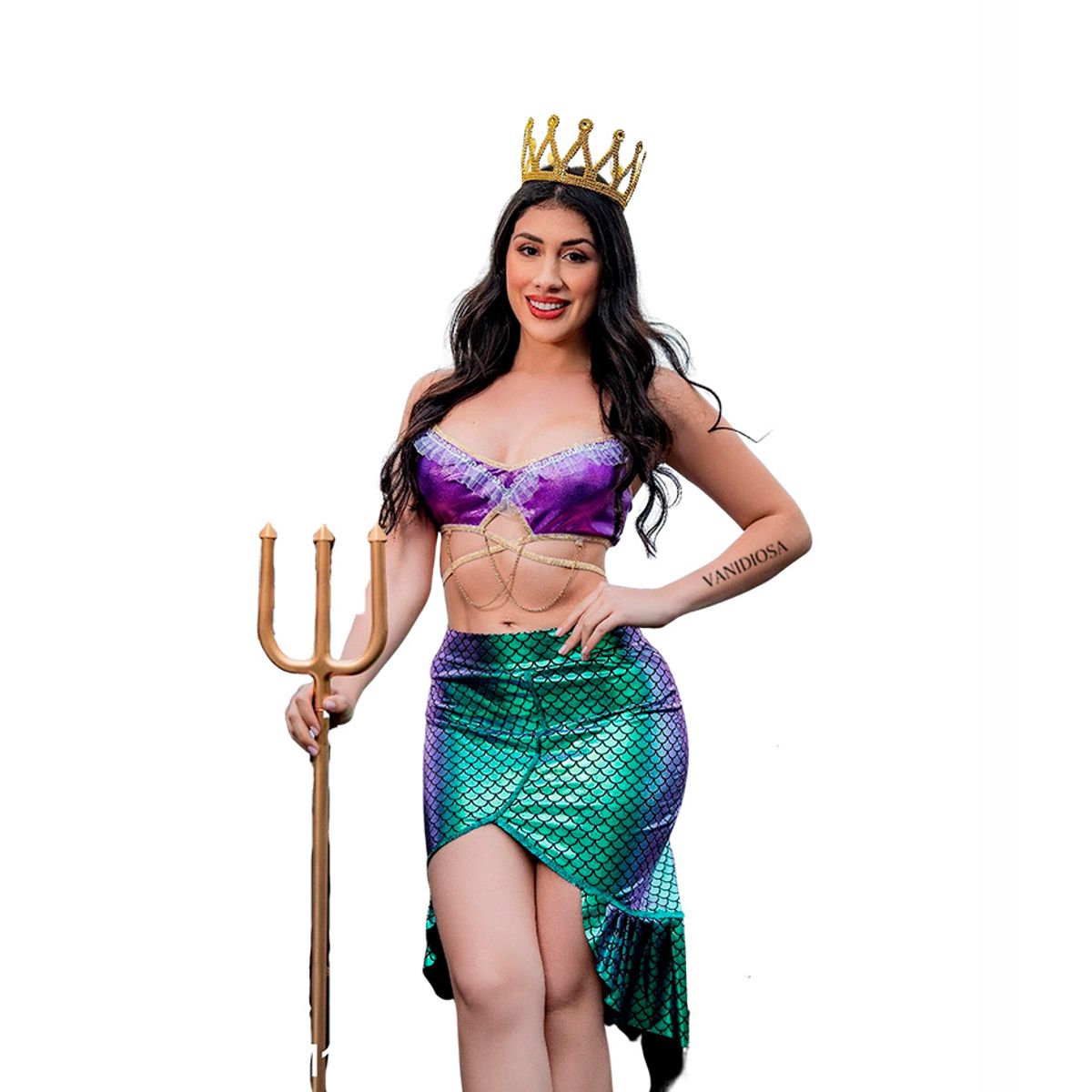 GENERICO - DISFRAZ DE LA SIRENITA PARA MUJER