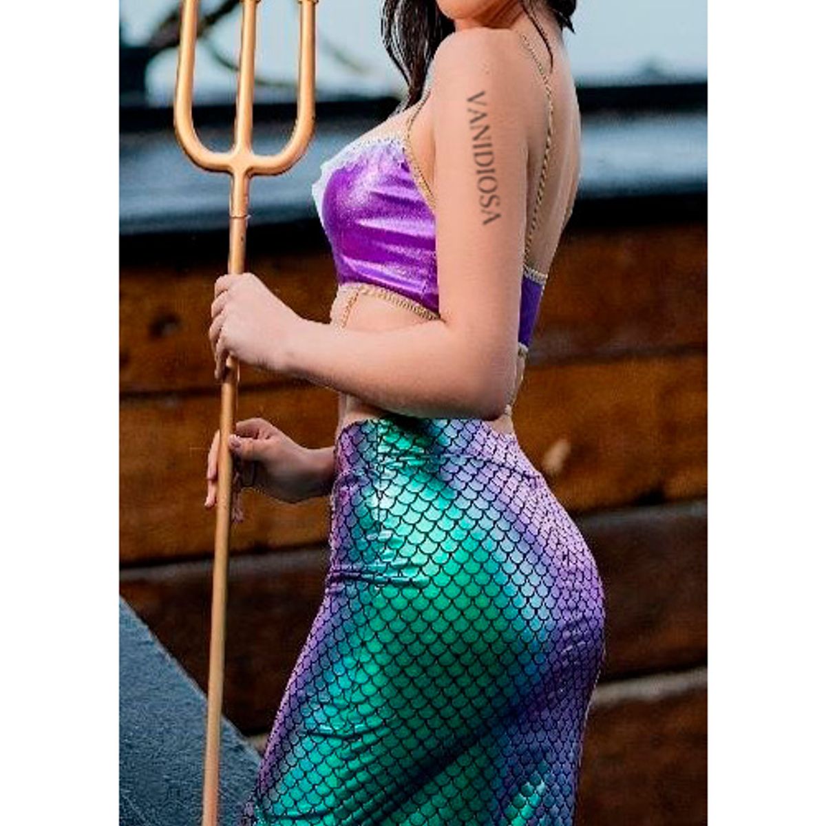 GENERICO - DISFRAZ DE LA SIRENITA PARA MUJER