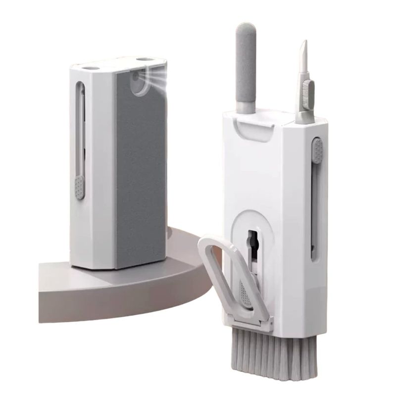 GENERICO - KIT DE LIMPIEZA MULTIFUNCIÓN 8 EN 1 PARA COMPUTADORA PORTÁTIL