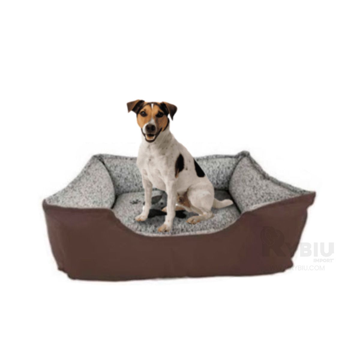 RYBIU IMPORT - Base Util Comoda Talla XXL Marron Y+Regalo Ligas para Peinar