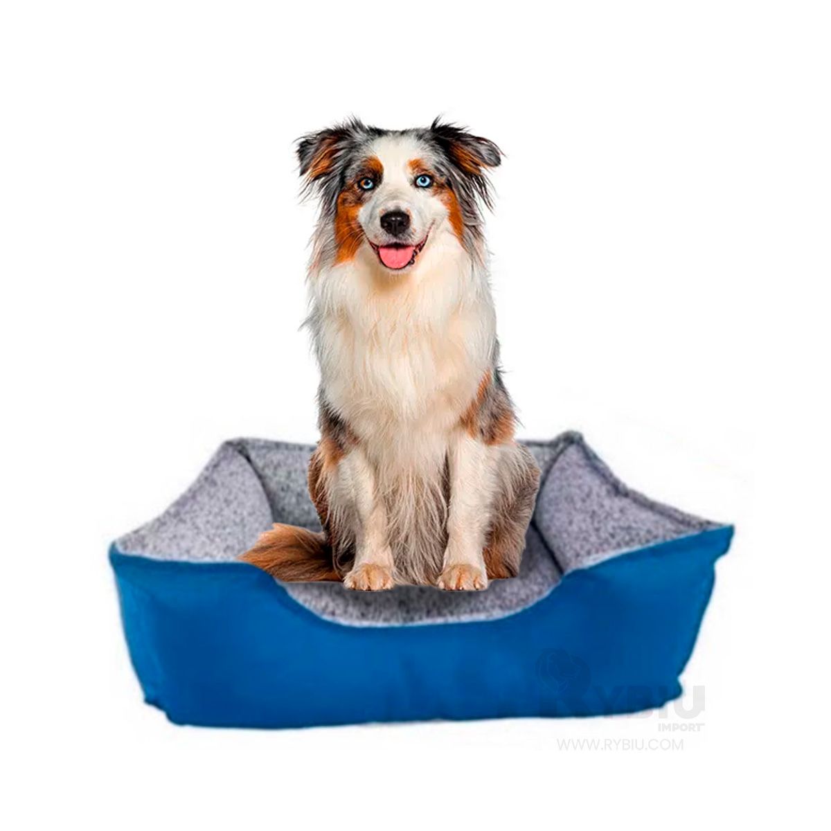 RYBIU IMPORT - Camita Dinamicocon Azul Talla XXL Y+Regalo Ligas para Peinar