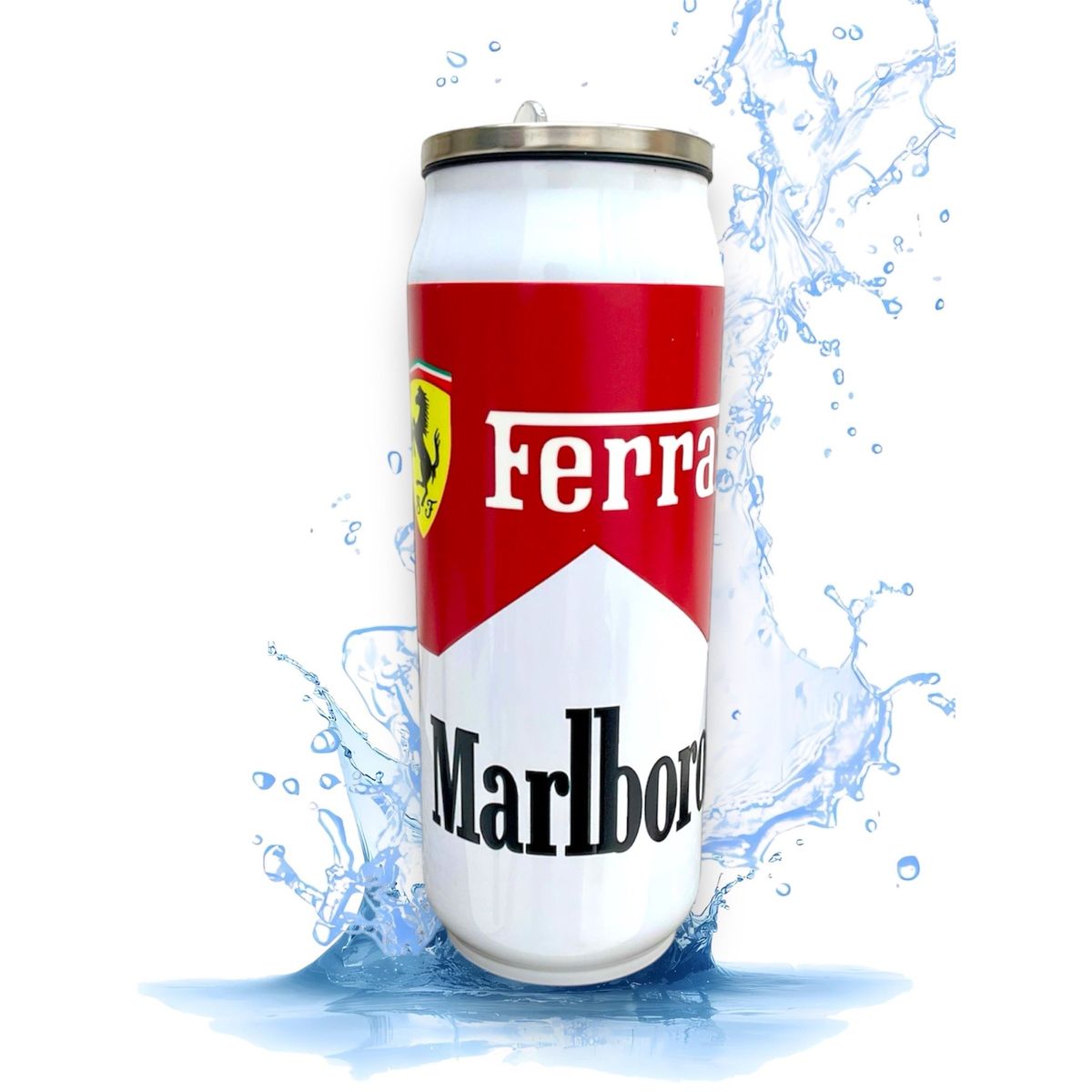 GENERICO - Michael Schumacher Tomatodo Ferrari Formula 1 F1 Shell Lata 500ml