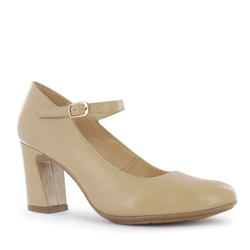 SESTRA - Zapatos Mary Jane Mujer Sestra Paita01 Café Oscuro Cuero Charol