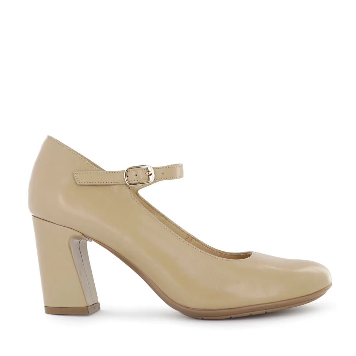 SESTRA - Zapatos Mary Jane Mujer Sestra Paita01 Café Oscuro Cuero Charol