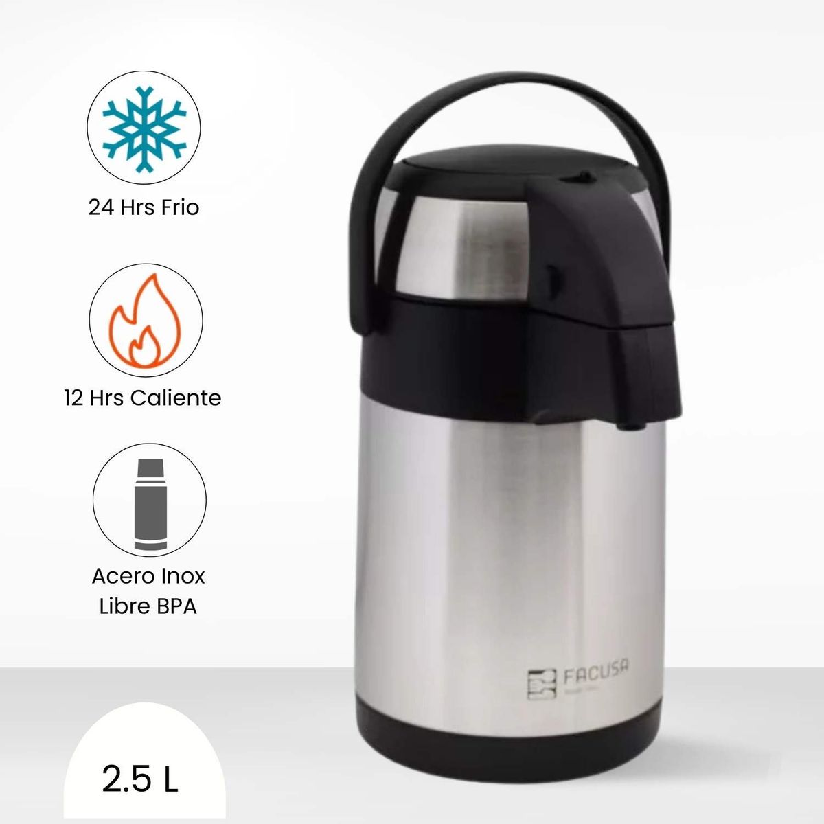 FACUSA - Termo Sifon Pro Facusa 2.5 L