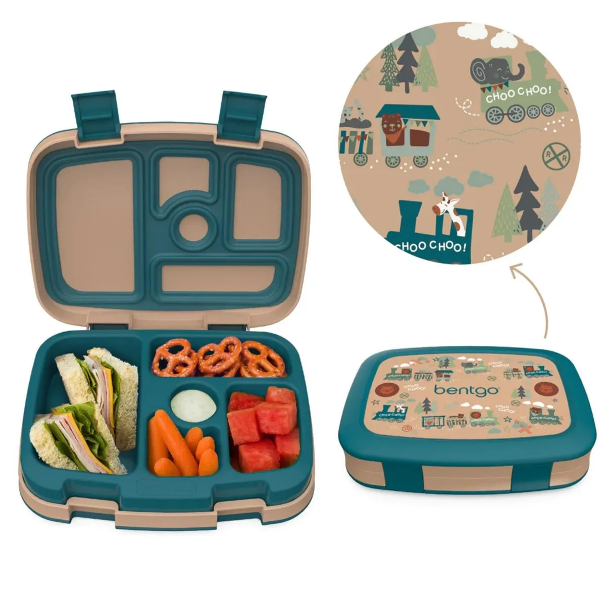BENTGO - Lonchera Bentgo Kids Lunch Box - Trenes