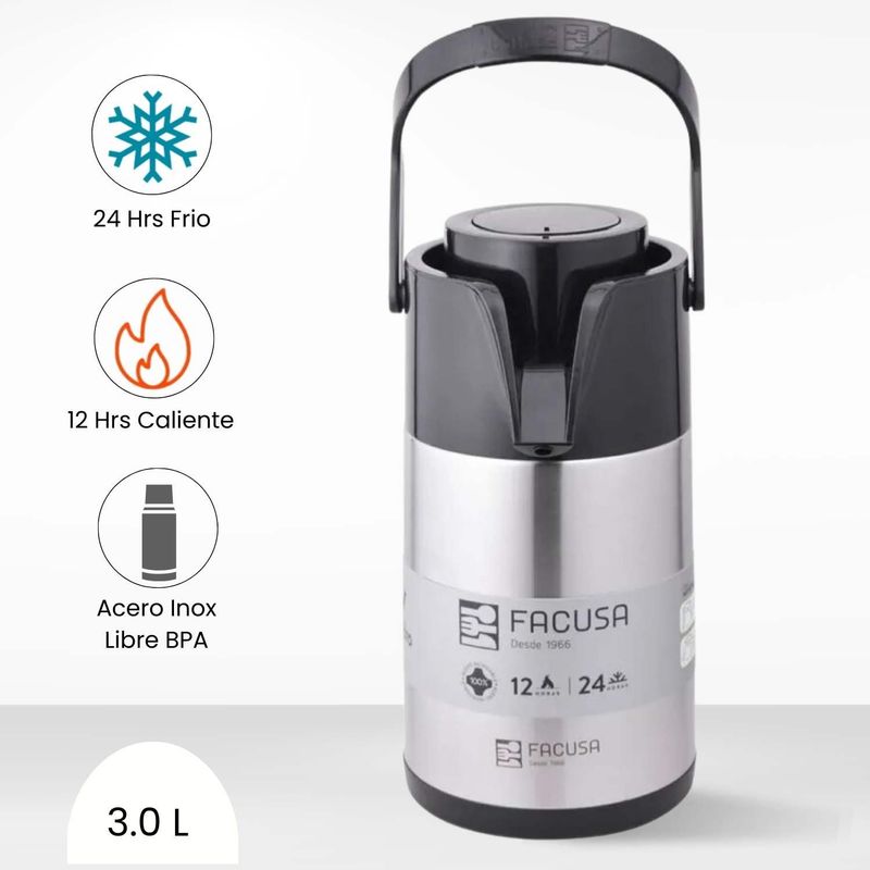 FACUSA - Termo Sifón Motion Facusa 3.0 L