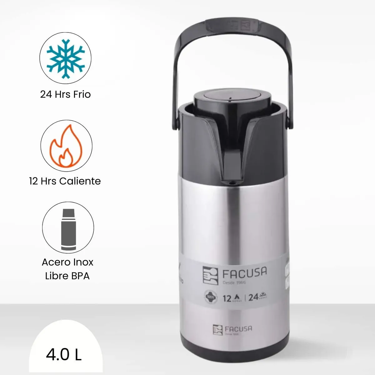 FACUSA - Termo Sifón Motion Facusa 4.0 L
