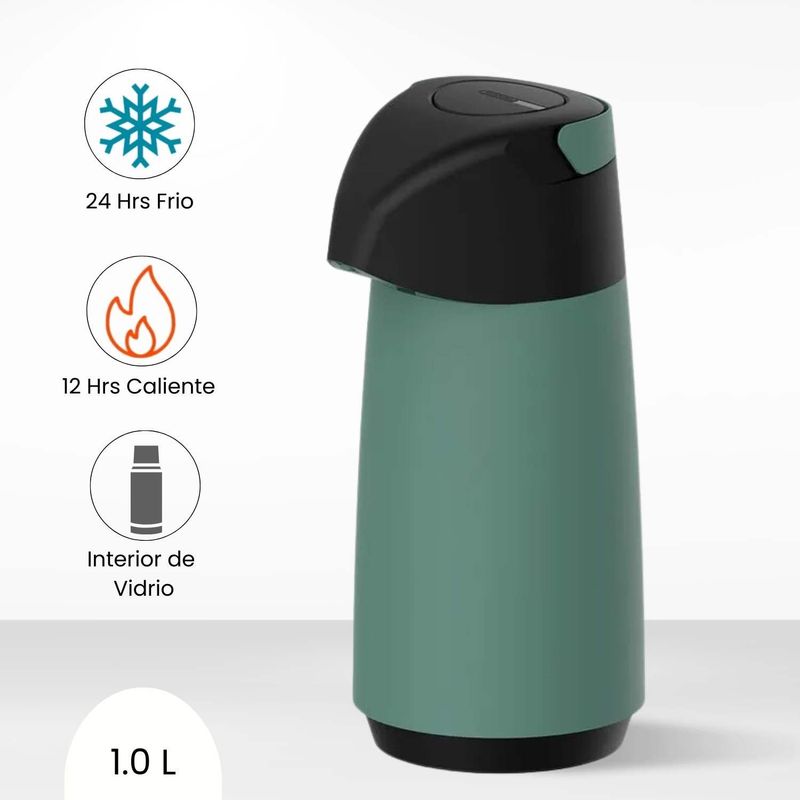 TRAMONTINA - Termo Sifon Exata Tramontina Verde 1.0 L