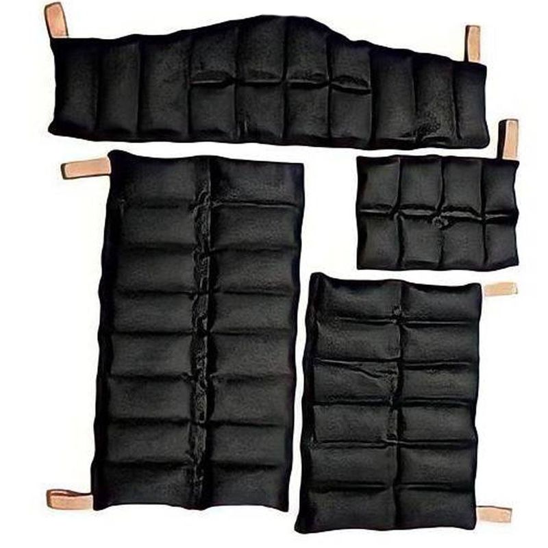 GENERICO - Compresas De Semillas Pack 4 Almohadillas Calor o Frio