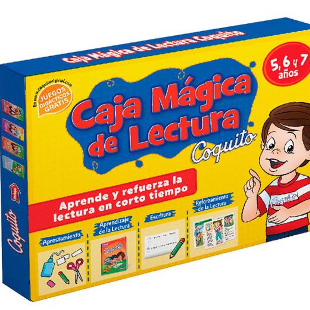EDICIONES COQUITO - Libro infantil Caja Magica de Lectura Coquito