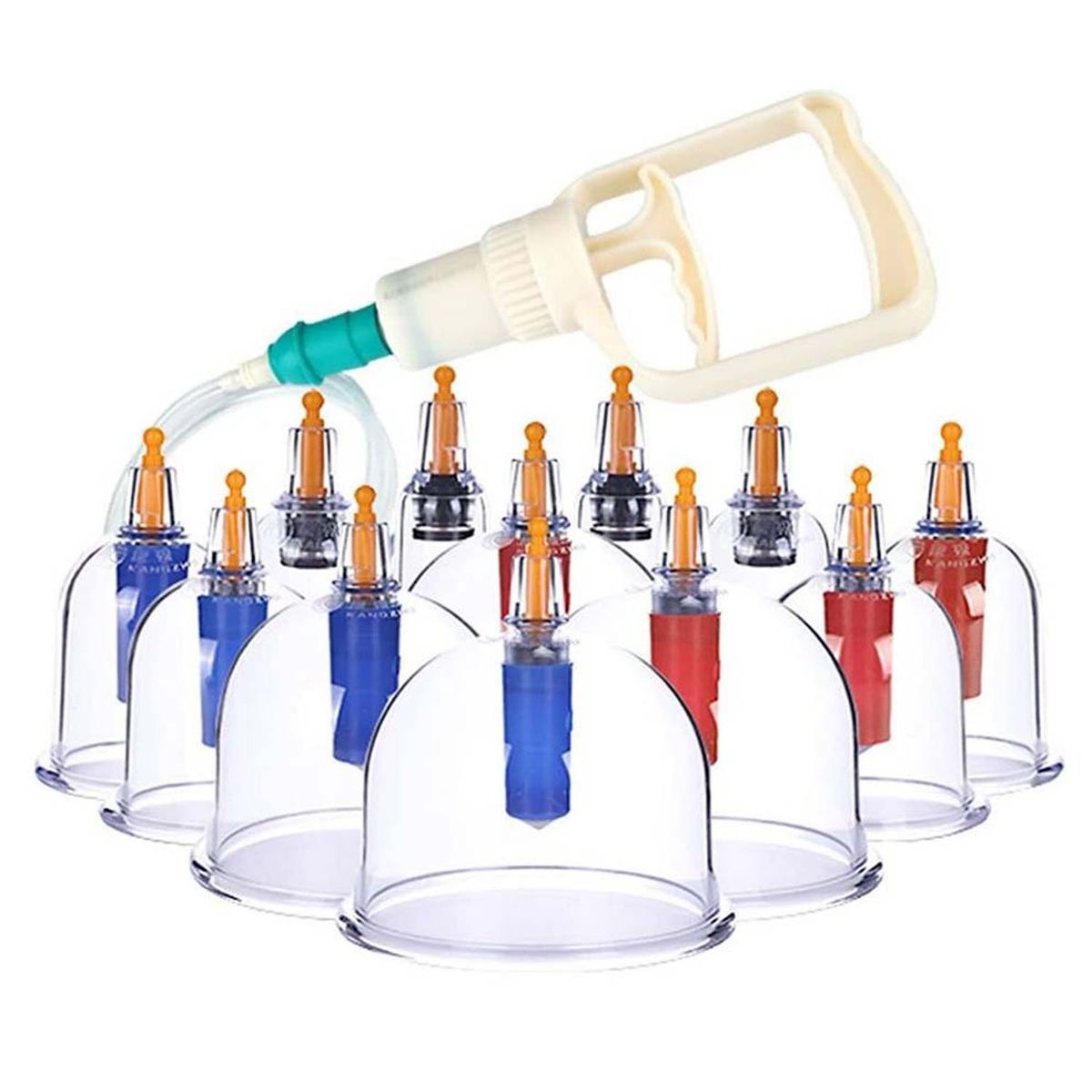 GENERICO - Ventosas para Masajes Kit 12 Piezas