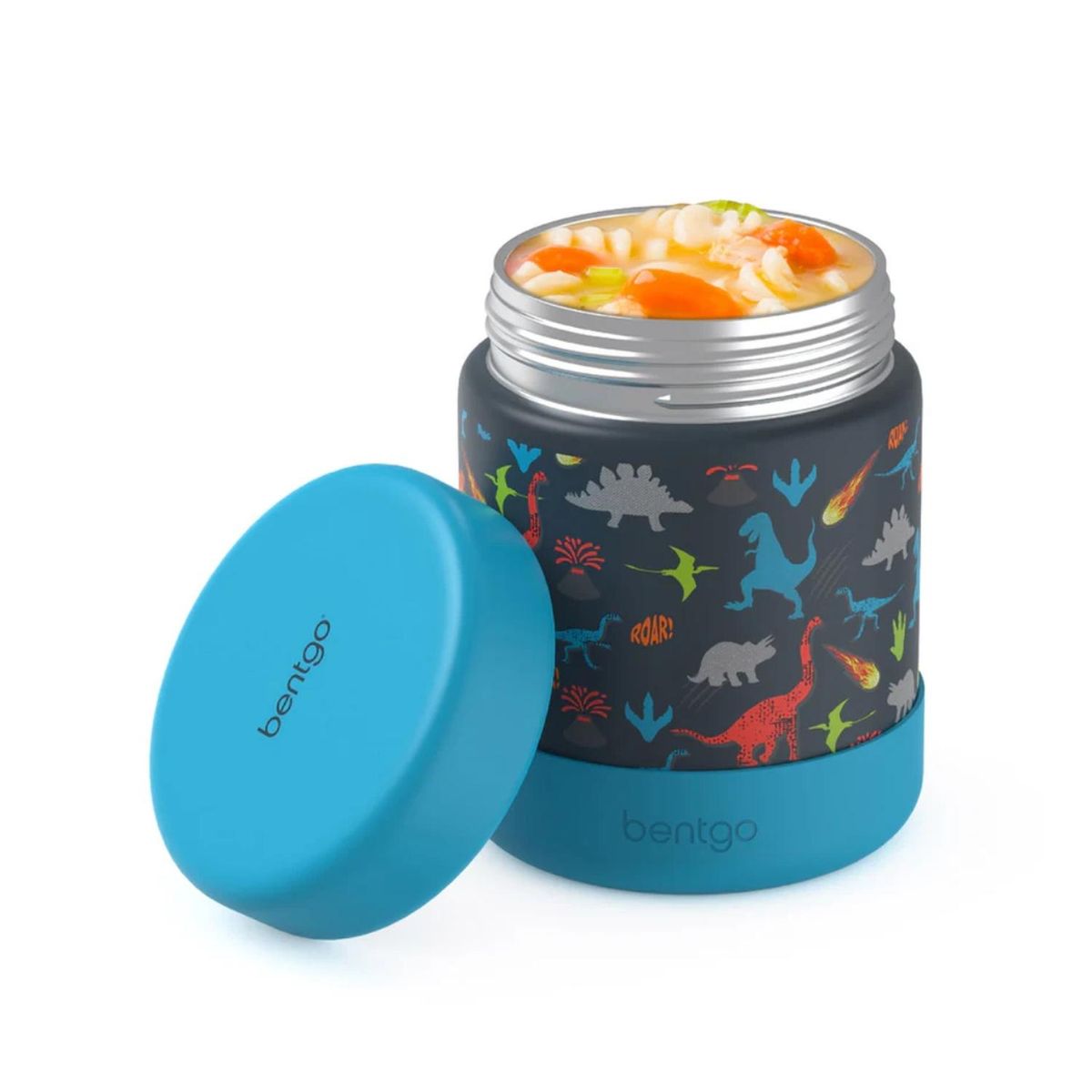 BENTGO - Jar de acero inoxidable Bentgo Kids - Dinosaurio