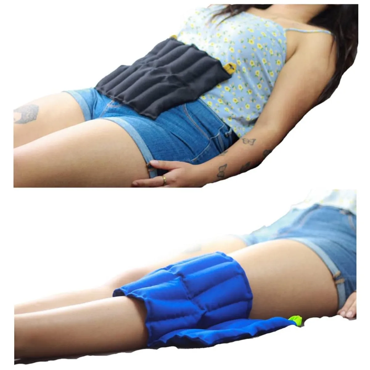 GENERICO - Compresas De Semillas Pack 4 Almohadillas Calor o Frio
