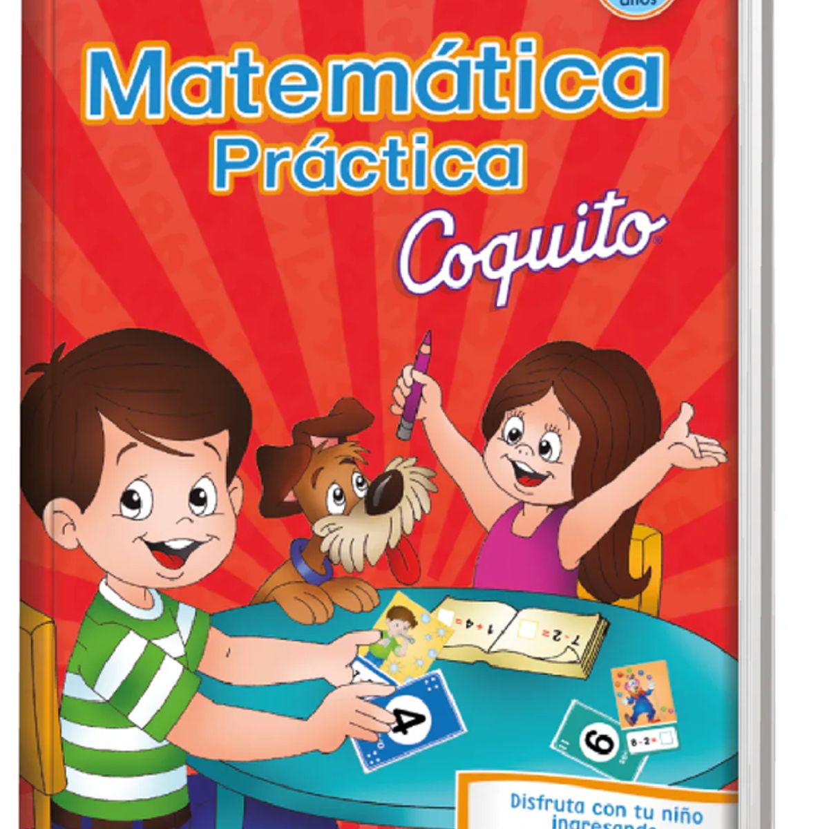 EDICIONES COQUITO - Pack x 2 libros infantiles Matemática Básica y Práctica