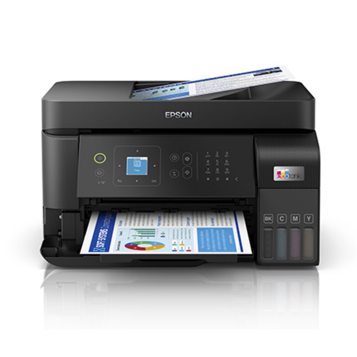 EPSON - Impresora Multifuncional EPSON Ecotank L5590 Fax USB LAN Wifi