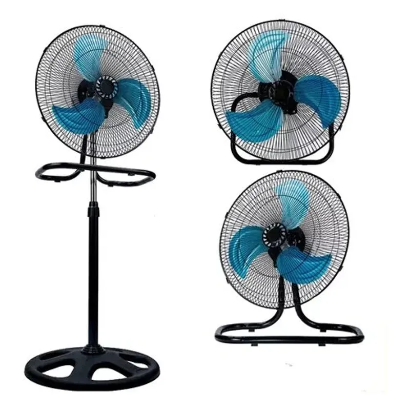 GENERICO - VENTILADOR SEMINDUSTRIAL 65W 3 HELICES 3 EN 1