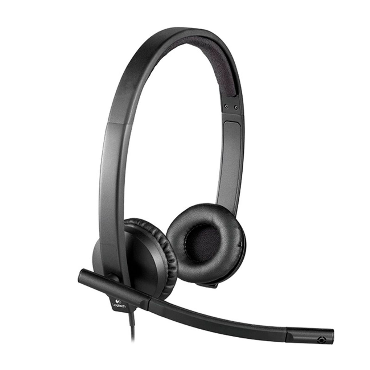 LOGITECH - Audifono Con Microfono Logitech B2B H570E USB Stereo Black