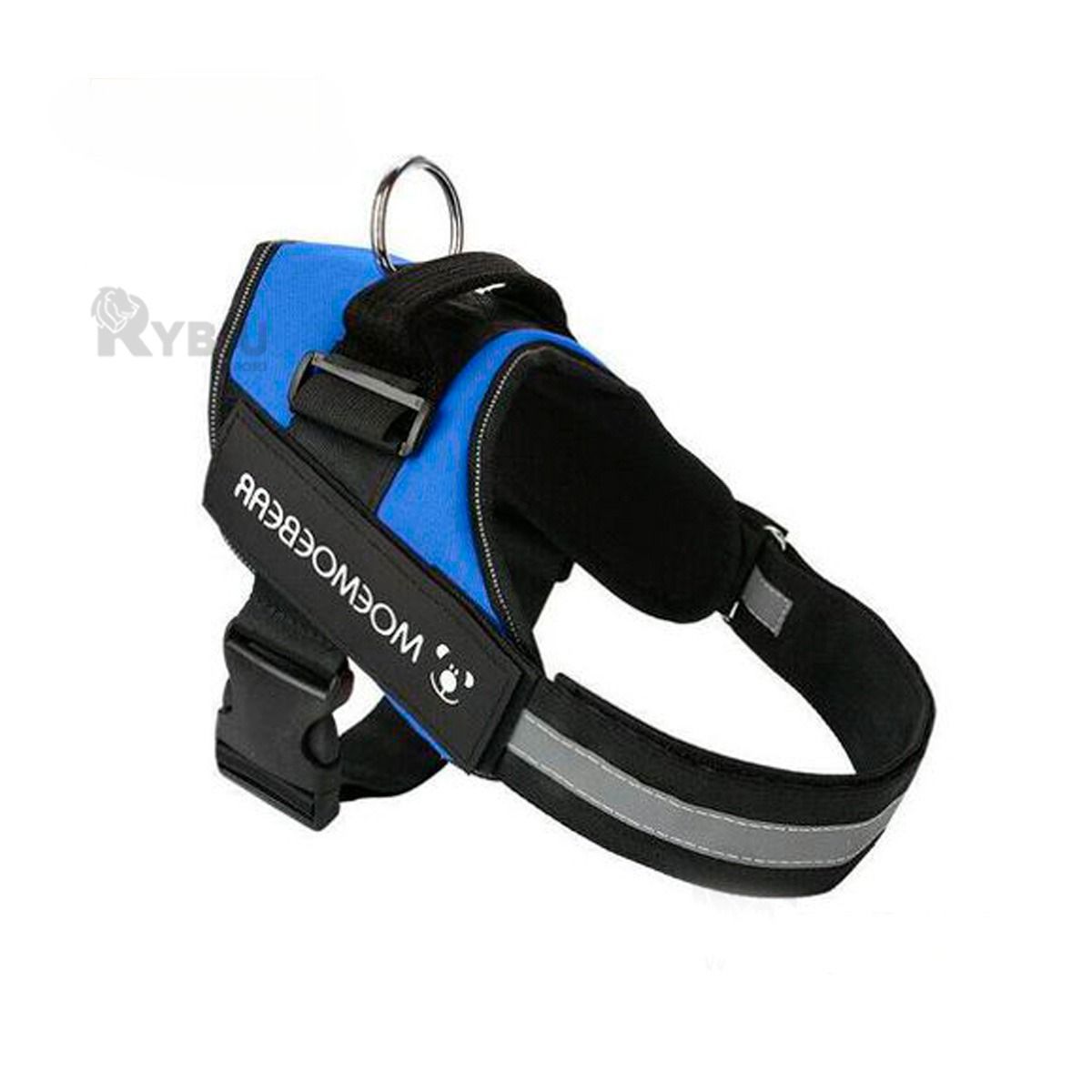 RYBIU IMPORT - Arnes Canino en Tono Azul XL Y+Regalo Ligas para Peinar