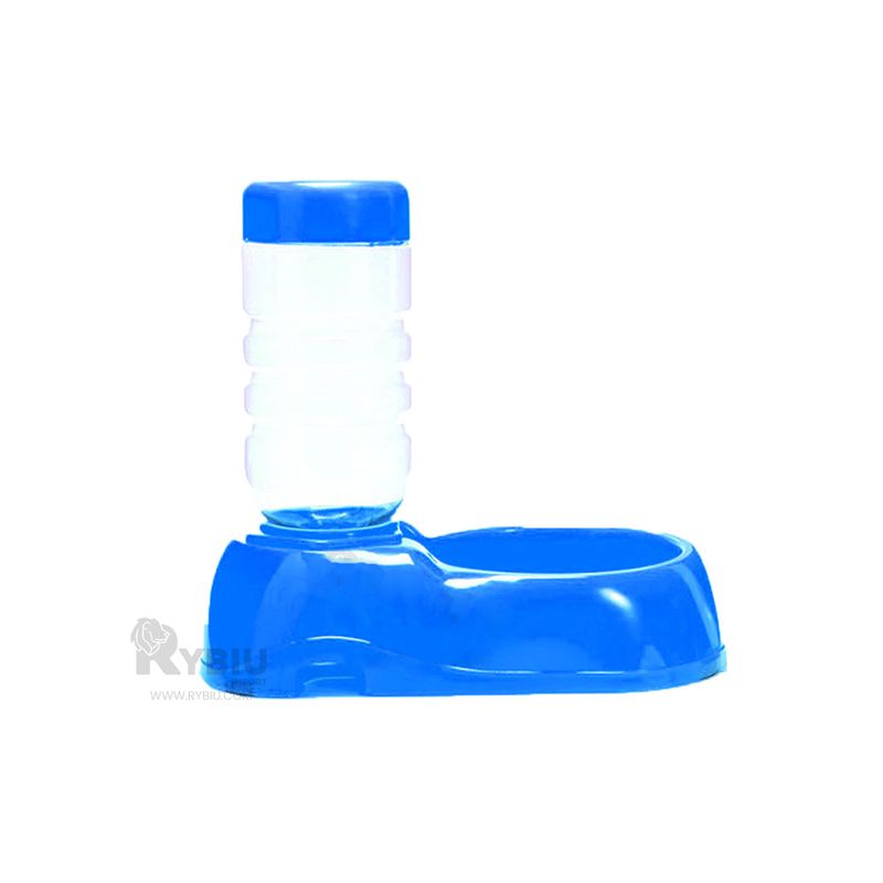 RYBIU IMPORT - Dispensador Inteligente para Mascotas Azul Y+Papel de Regalo