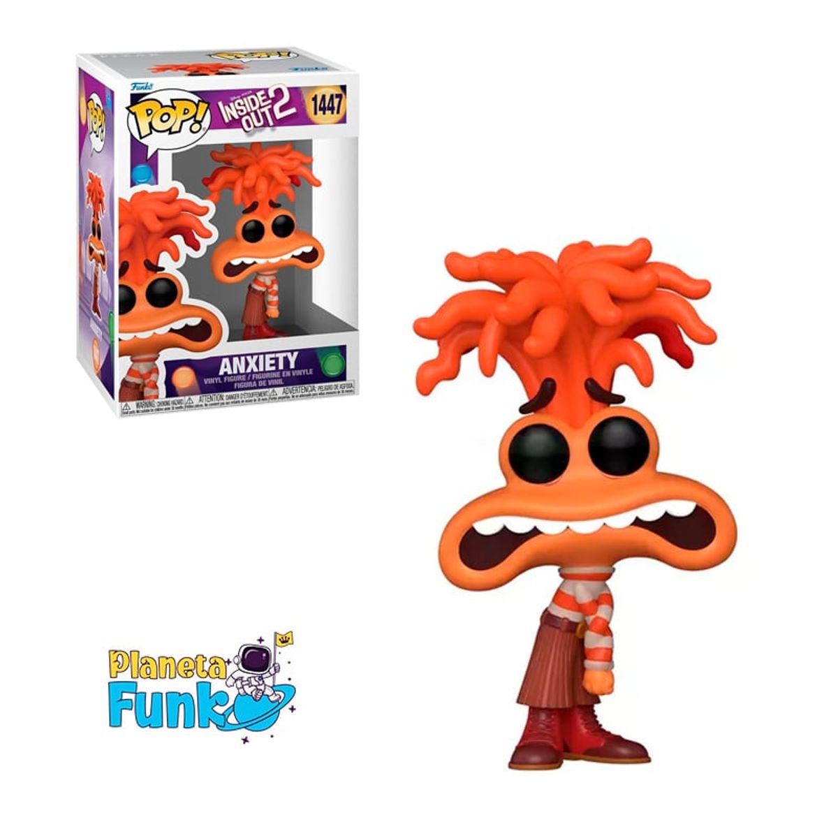 FUNKO - ANSIEDAD INSIDE OUT INTENSAMENTE 1447