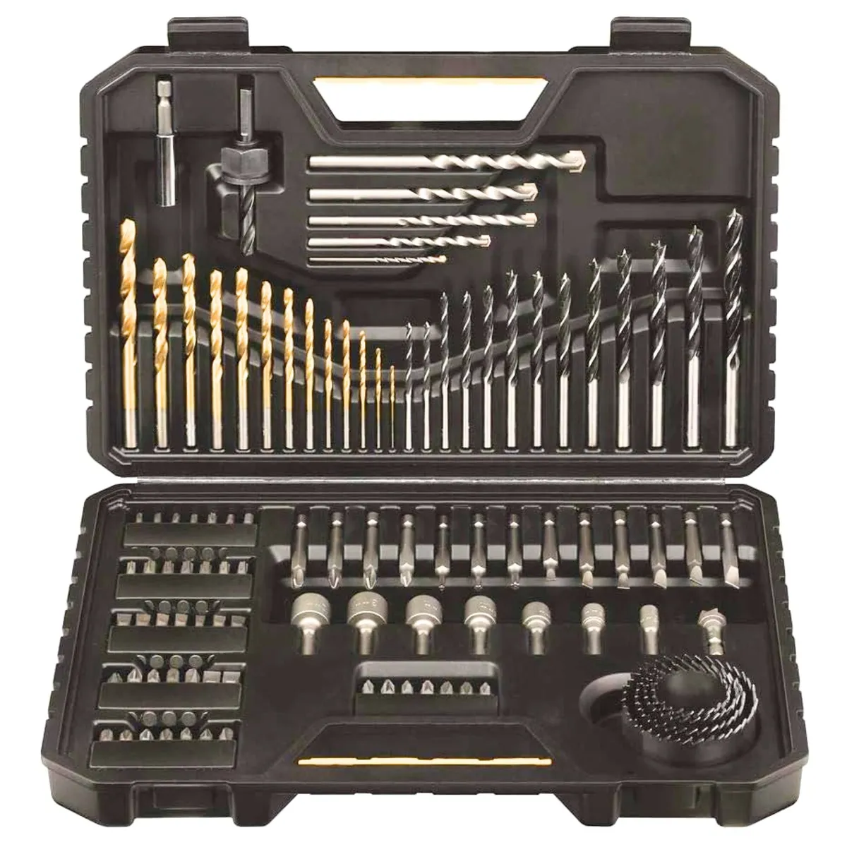 STANLEY - PUNTAS Y BROCAS PARA TALADRO, SET 100 UNIDADES STANLEY