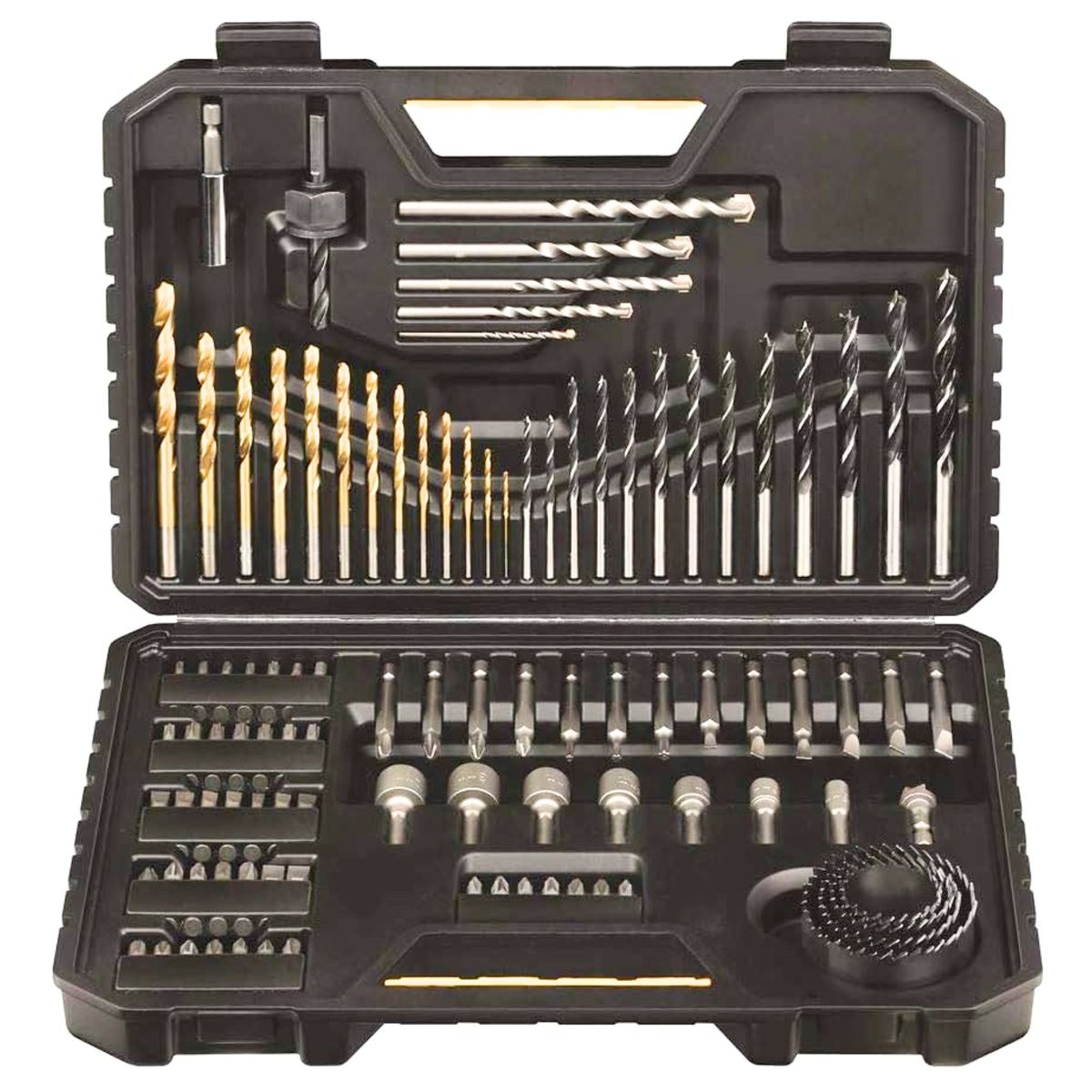 STANLEY - PUNTAS Y BROCAS PARA TALADRO, SET 100 UNIDADES STANLEY