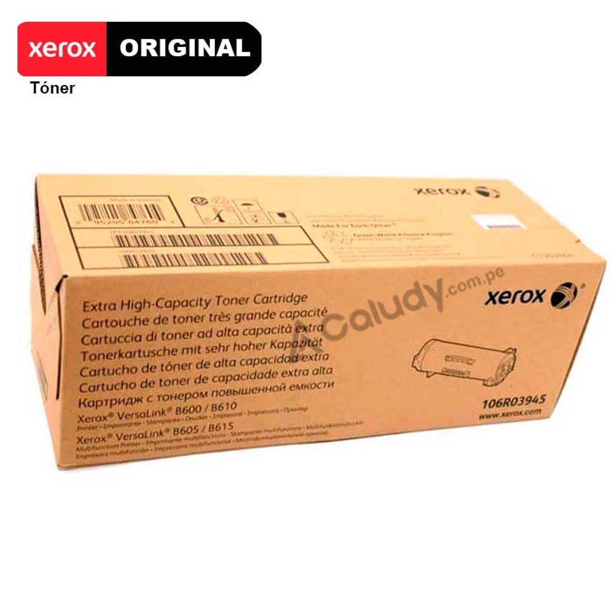 XEROX - Tóner Original XEROX 106R03945 VERSALINK B600 45K PGS