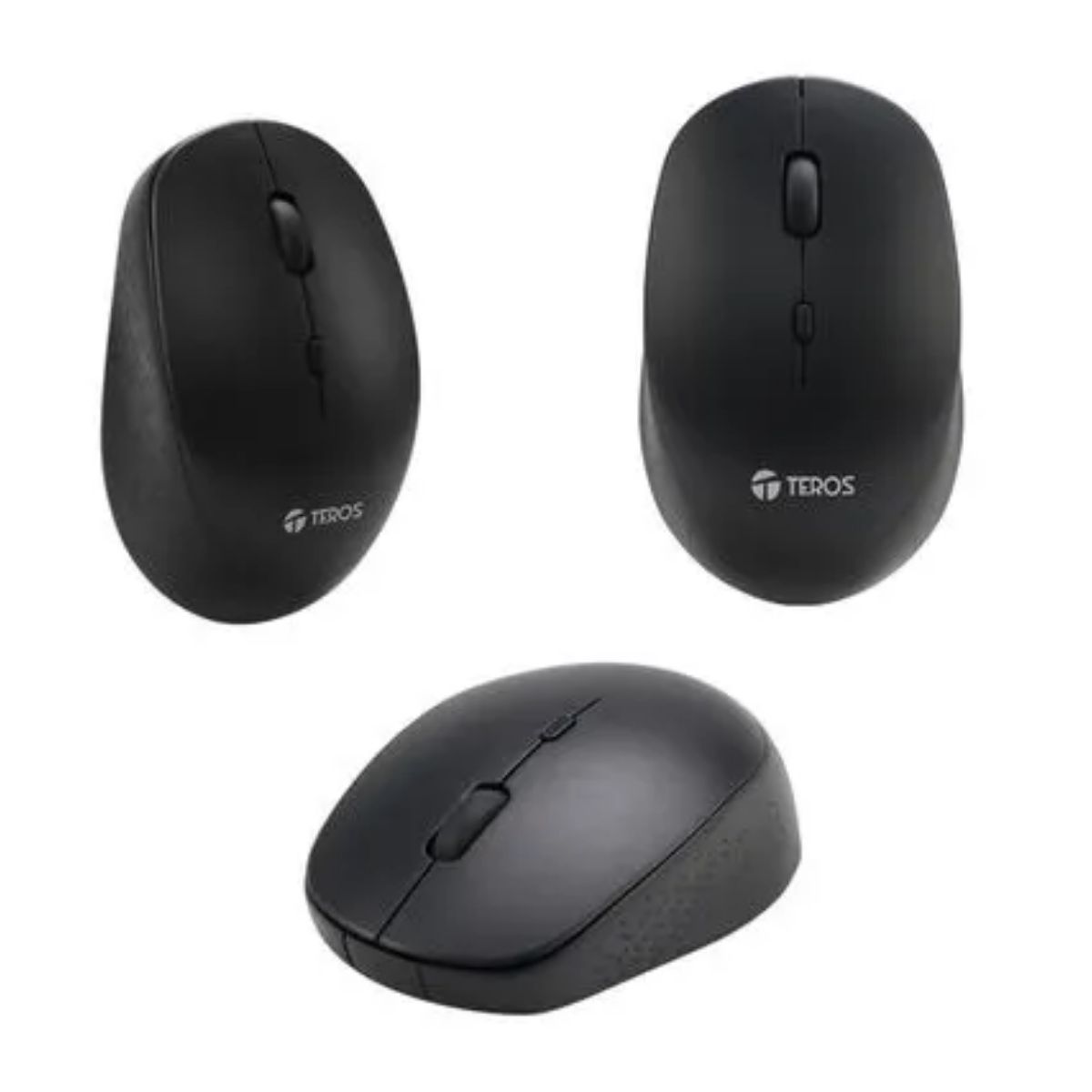 TEROS - Mouse INALAMBRICO Teros TE5075N Color Negro