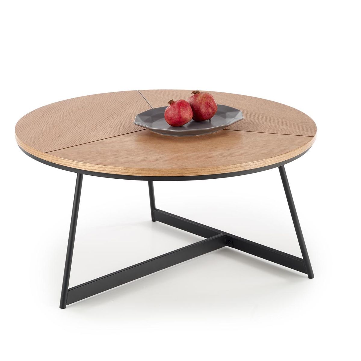 TU MESITA - Mesa de Centro Circular Leticia II color Duna TU MESITA