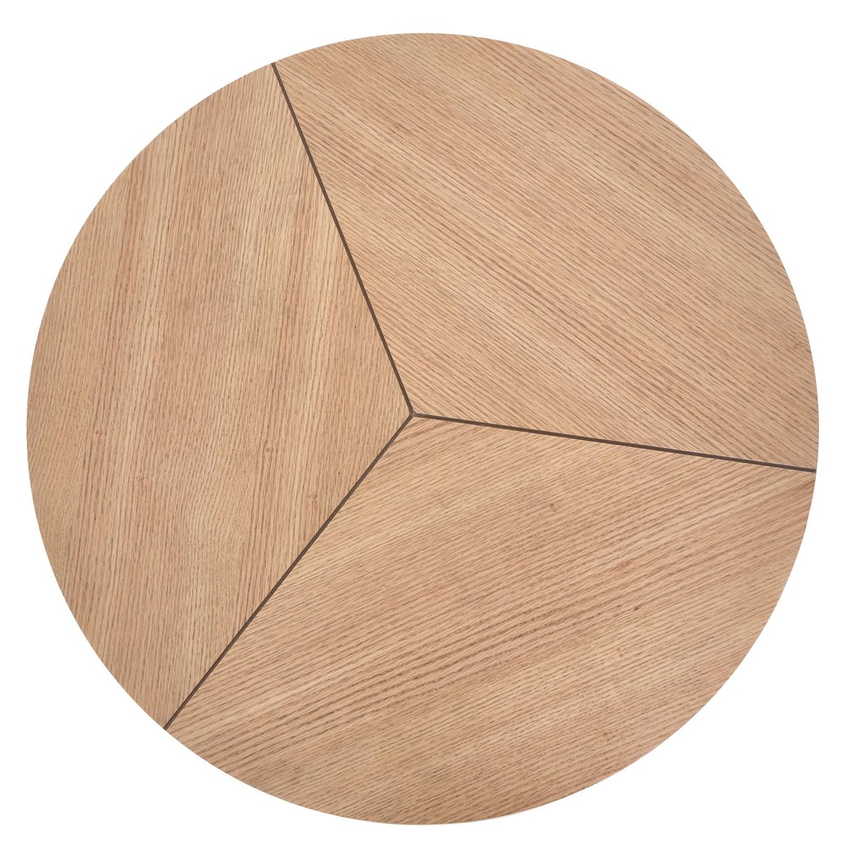 TU MESITA - Mesa de Centro Circular Leticia II color Duna TU MESITA